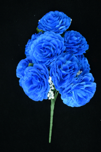 Royal Blue Open Rose Bush x9  (Lot of 12) SALE ITEM